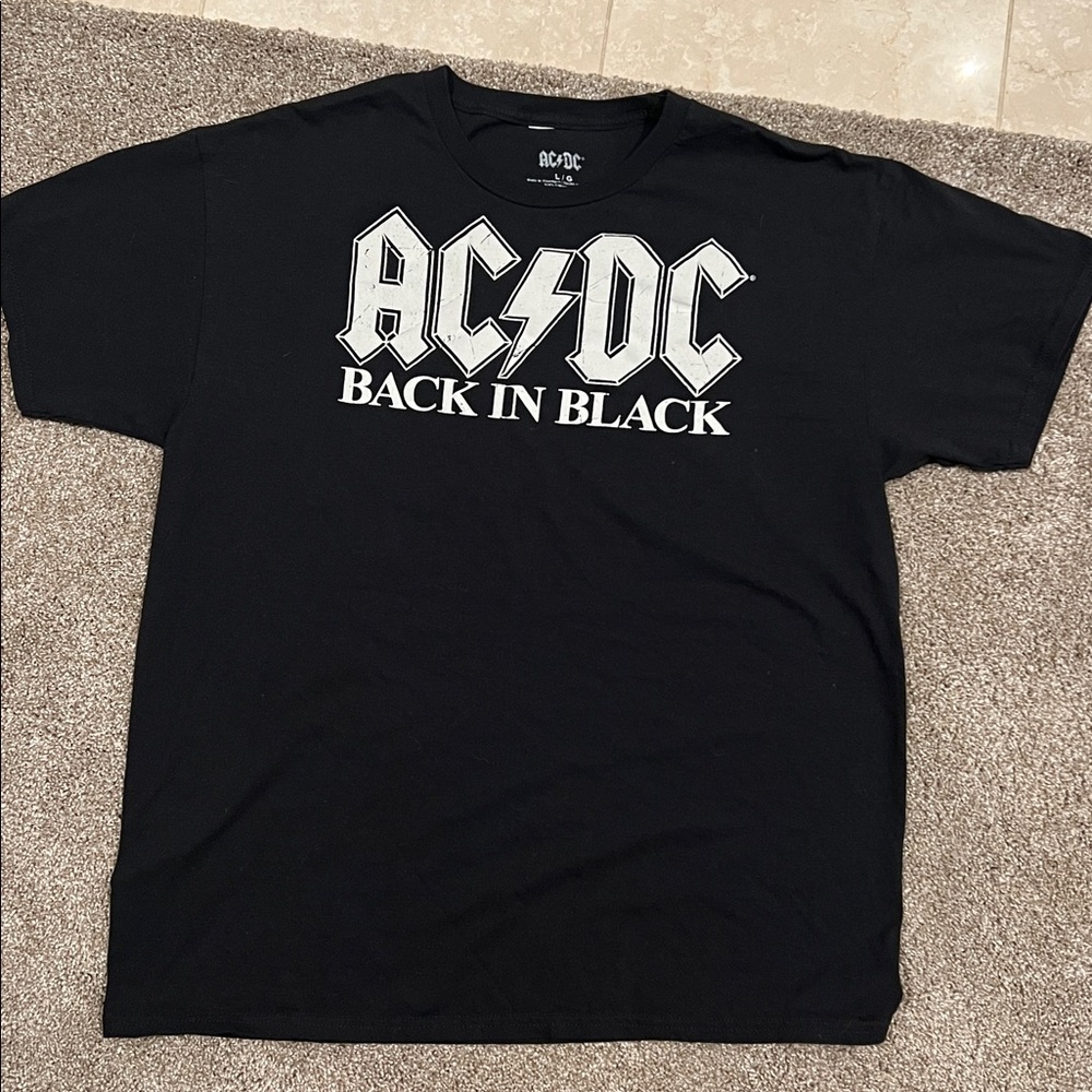 AC/DC Back In Black Tshirt